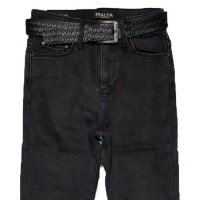 Джинси жіночі PEALTIA JEANS ПОЛУБАТАЛ Американка Утеплені 1018