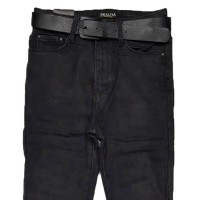 Джинси жіночі PEALTIA JEANS ПОЛУБАТАЛ Американка Утеплені 3006