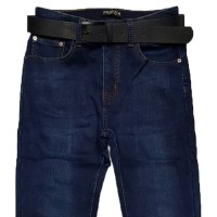 Джинси жіночі PEALTIA JEANS НАПІВБАТАЛ утеплені 3610