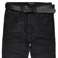 Джинси жіночі PEALTIA JEANS НАПІВБАТАЛ утеплені 6002