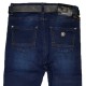 Джинси жіночі PEALTIA JEANS НАПІВБАТАЛ утеплені 6612