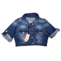 Джинсова курточка Cracpot jeans 6220