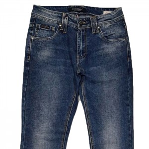 Джинси чоловічі GOD BARON JEANS молодіжні завужені 9095 Blue