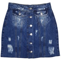 Джинсова юбка CRACKPOT JEANS 5019