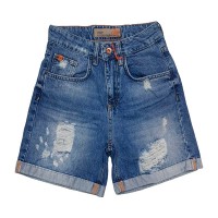 Шорти жіночі CRACKPOT JEANS 4443 MOM Туреччина