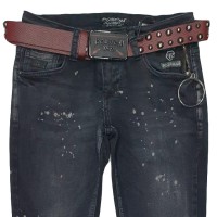 Джинси жіночі POSHUM JEANS 2203B Класика Туреччина