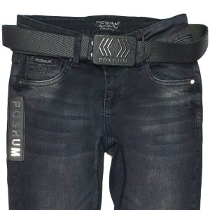 Джинси жіночі POSHUM JEANS 2205 Класика Туреччина