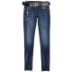 Джинси жіночі POSHUM JEANS 2207-1 Класика Туреччина