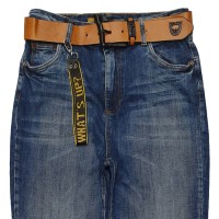 Джинсы женские WHAT'S UP JEANS 6484 MOM Турция 