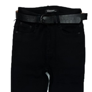 Джинсы женские VANVER JEANS 81352 Американка Флис 