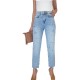 Джинсы женские CRACKPOT JEANS 3915 MOM Турция