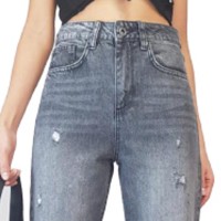 Джинси жіночі CRACKPOT JEANS 3928 MOM