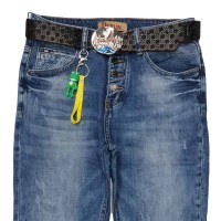 Джинси жіночі DERUN JEANS 7032 Boyfriend