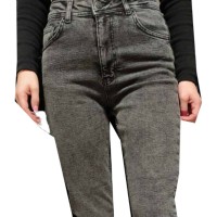 Джинси жіночі IT'S BASIC JEANS 1818-4 МОМ FIT Туреччина