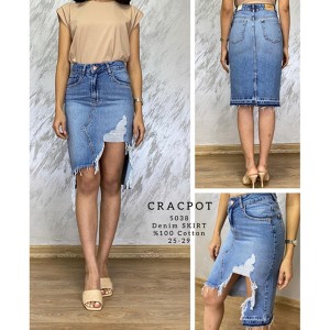Джинсова спідниця CRACPOT JEANS 5038 Туреччина