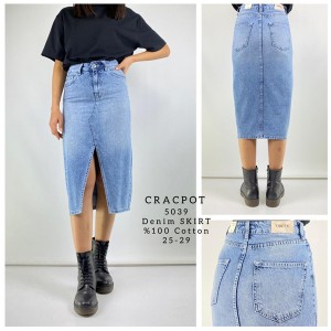 Джинсова спідниця CRACPOT JEANS 5039 Туреччина