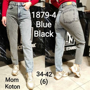 Джинси жіночі IT'S BASIC JEANS 1879-4 MOM Туреччина