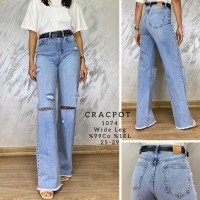Джинси жіночі CRACPOT JEANS 1074 WIDE LEG Туреччина