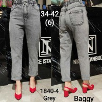 Джинси жіночі IT'S BASIC JEANS 1840-4 BAGGY FIT Туреччина