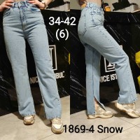 Джинси жіночі IT'S BASIC JEANS 1869-4 WIDE LEG MOM Туреччина