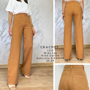 Джинсы женские CRACPOT JEANS 1119-1 WIDE LEG Турция