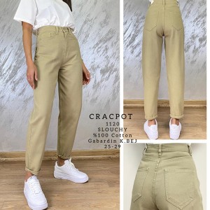 Джинсы женские CRACPOT JEANS 1120 SLOUCHY Турция