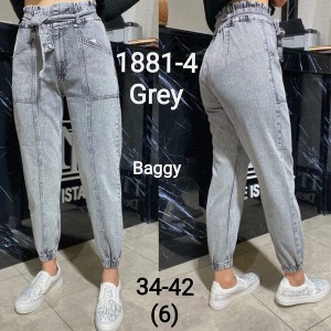 Джинси жіночі IT'S BASIC JEANS 1881-4 BAGGY FIT Туреччина
