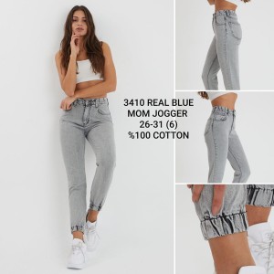 Джинсы женские REAL BLUE JEANS 3410 MOM JOGGER Турция