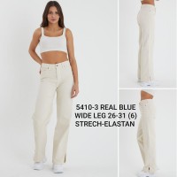 Джинсы женские REAL BLUE JEANS 5410-1 WIDE LEG Турция