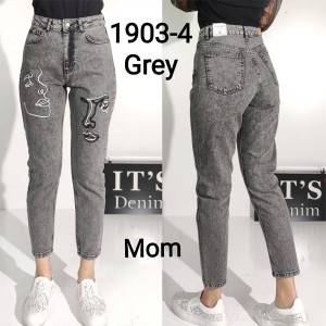 Джинси жіночі IT'S BASIC JEANS 1903-4 MOM Туреччина