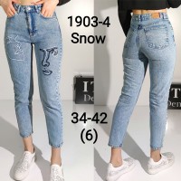 Джинси жіночі IT'S BASIC JEANS 1903-4 MOM Туреччина