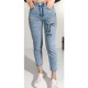 Джинси жіночі IT'S BASIC JEANS 1903-4 MOM Туреччина