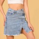Юбка джинсовая IT'S BASIC JEANS 1864-4 Турция