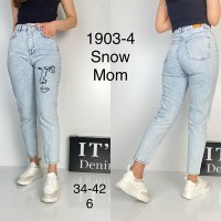Джинси жіночі IT'S BASIC JEANS 1903-4 MOM Туреччина
