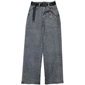 Джинсы женские KT.MOSS JEANS 3092 WIDE LEG MOM 