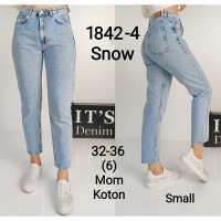 Джинси жіночі IT'S BASIC JEANS 1842-4 MOM Туреччина