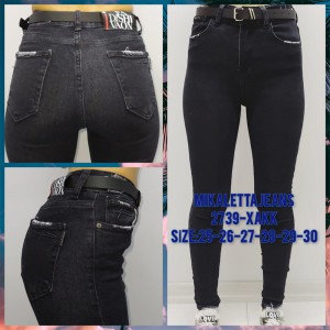 Джинси жіночі MIKALETTA (SESSANTA) JEANS 2739 SKINNY Туреччина