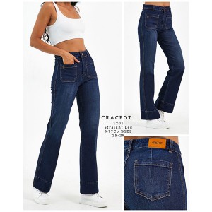 Джинсы женские CRACPOT JEANS 1201 STRAIGHT Турция