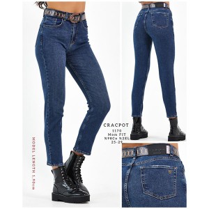 Джинсы женские CRACPOT JEANS 1170 MOM Турция