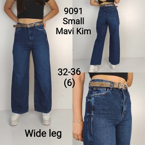 Джинси жіночі IT'S BASIC JEANS 9091 WIDE LEG Туреччина