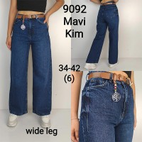 Джинси жіночі IT'S BASIC JEANS 9092 WIDE LEG Туреччина