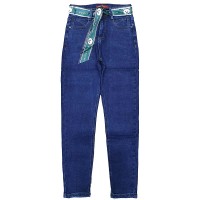 Джинсы женские VANVER JEANS 8712 MOM на байке