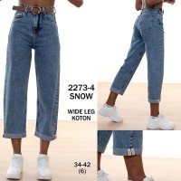 Джинси жіночі IT'S BASIC JEANS 2273W Wide Leg Туреччина