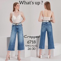 Джинси жіночі WHAT'S UP JEANS 6718 Cropped