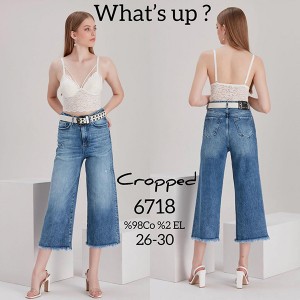 Джинси жіночі WHAT'S UP JEANS 6718 Cropped