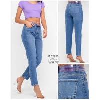 Джинси жіночі CRACPOT JEANS 1087-3 Mom Fit