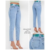 Джинси жіночі CRACPOT JEANS 1087Y Mom Fit