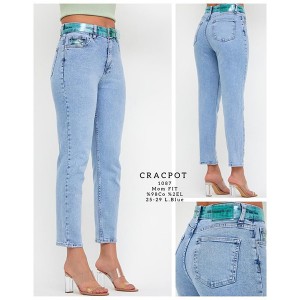 Джинсы женские CRACPOT JEANS 1087Y Mom Fit