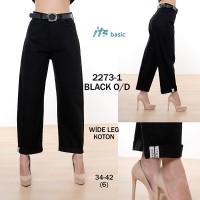 Джинси жіночі IT'S BASIC JEANS 2273-1 Wide Leg Туреччина