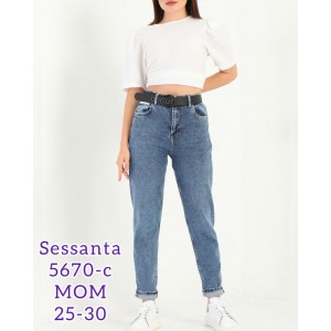 Джинси жіночі SESSANTA JEANS 5670 MOM Туреччина